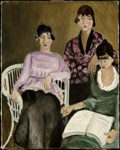 Quel peintre fauviste a ralis  Les trois soeurs  en 1917 ?