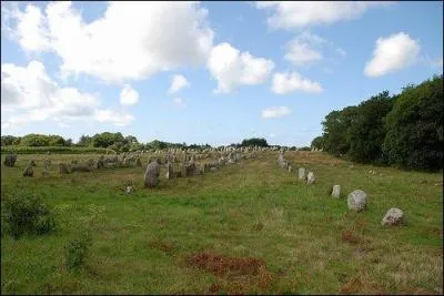 Dans quel dpartement franais se trouvent les menhirs de Carnac ?