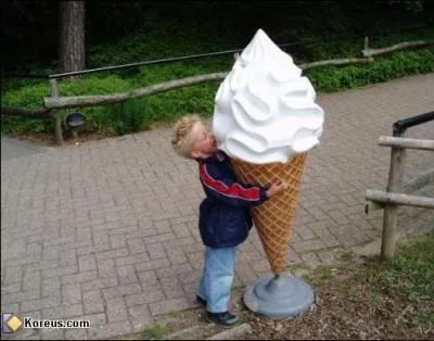 Miam, moi j'adore les glaces italienne, les premires glaces de ce type ont-elles vraiment t faites en Italie ?