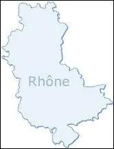 Le dpartement du Rhne porte le numro ...