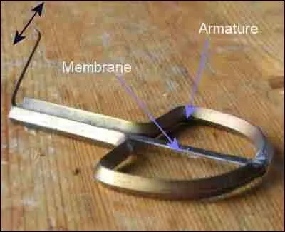 Instrument séculaire, il peut être désigné par de nombreux autres noms : harpe à bouche, trompette tsigane, trompe-laquais, trompe de Béarn, hanche-en-ruban, campurgne, citaro. C'est :