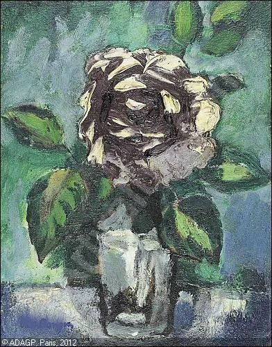 Quelle fleur est reprsente dans ce verre de Kees van Dongen ?