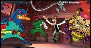 Comment s'appellent les super-mchants dans  Phinas et Ferb, Mission Marvel  ?