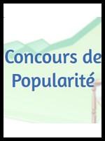 Combien gagne-t-on quand on est premier au concours de popularité de la semaine  ?