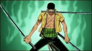 De quelle couleur sont les cheveux de Roronoa Zoro ?