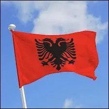 Sur fond rouge, reprsentant le -----, l'aigle ---- aux ailes ----- est le symbole de ----- pour un pays de la pninsule des Balkans : ----.