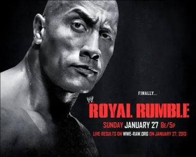 Quel tait le Main Event de  Royal Rumble  ?