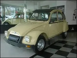 Cette 2cv a t produite en :