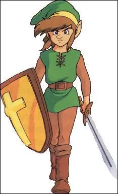 Quel ge Link a-t-il dans Adventure of Link ?