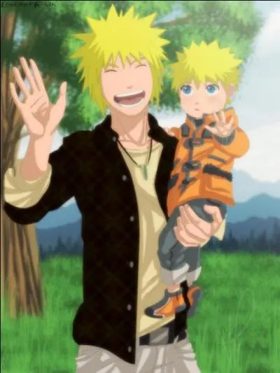 Cette image, issue de  Naruto  reprsente :