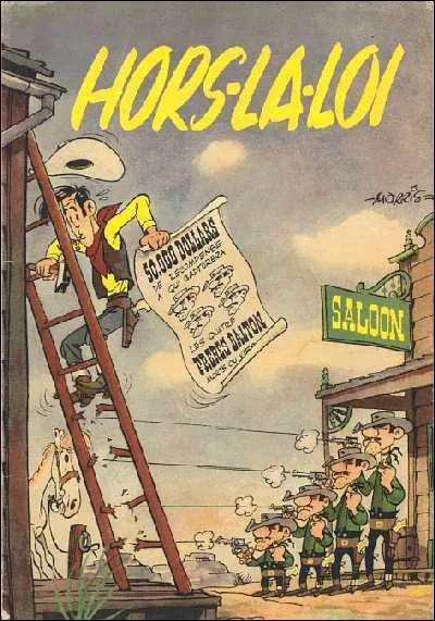 En 1952, les premiers Dalton crs par Morris sont morts  la fin de l'histoire, dans l'album  Hors la loi . A l'poque les Dalton taient nomms :