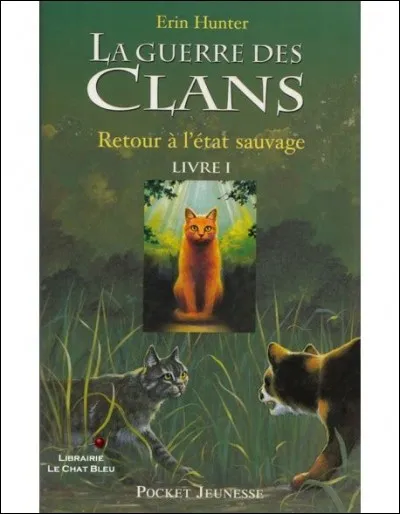 Sur l'ancienne couverture de "Retour à l'état sauvage", quels sont les deux chats sur la couverture ?