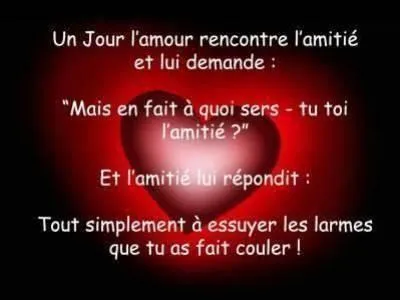 Qui a chant cette trs belle chanson : Amour Amiti ?