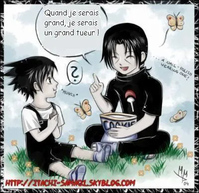 Que veut faire Itachi depuis tout petit ?