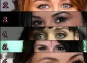 Quiz Yeux de stars