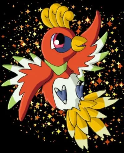 Quelle est la jaquette du jeu pokémon où l'on peut apercevoir Ho-oh ?