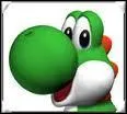 Quelle est la couleur des chaussures de ce Yoshi ? Elles sont :