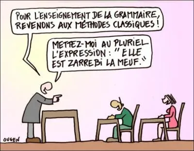 Je vous envoie des questions pour lesquelles vous verrez ----- des règles grammaticales dans les explications.