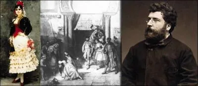 Quel compositeur est décédé le 3 juin 1875 trois mois après la première représentation de l'opéra "Carmen" ?