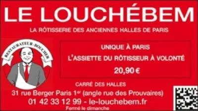 Pour commencer, et car nous sommes polis, comment un boucher peut-il vous souhaiter bonjour ?