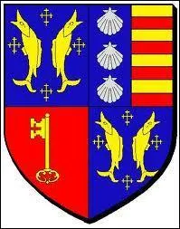 Voici le blason du village Meurthe-et-Mosellan d'Anderny. Il se situe en région ...