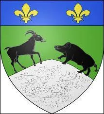 Voici le blason de la commune Angevine de Bécon-les-Granits. Elle se situe en région ...