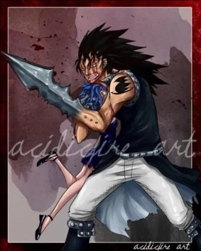 Gajeel est un Dragons Slayer de la...