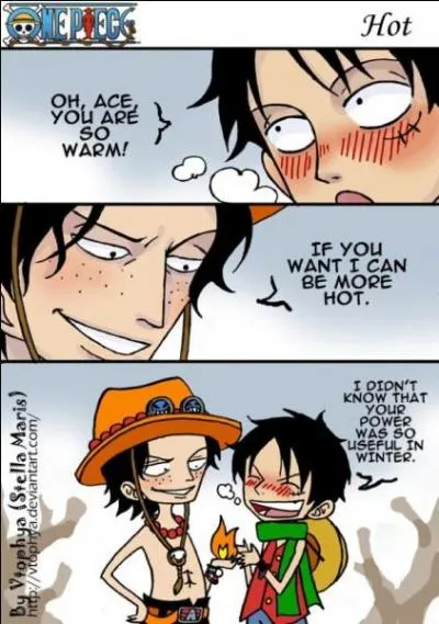 Luffy meurt de froid ! Comment se réchauffe-t-il ?