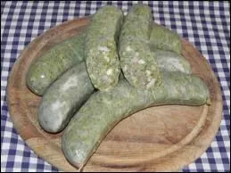 Sous quel nom est connu le boudin vert, spécialité d'Orp-le-Petit dans le Brabant wallon ?