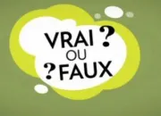 Quiz Vrai ou faux ?