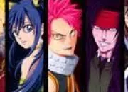 Quiz Fairy Tail - Chasseurs de dragons