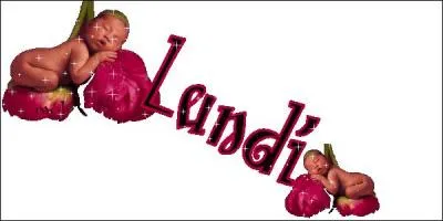 Comment dit-on "lundi" en anglais ?