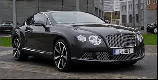 Sur l'image est représentée la Continental GT. De quelle marque de voitures luxueuses s'agit-il ?