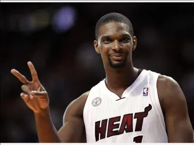 Le départ de LeBron James durant l'intersaison a profité, financièrement parlant, à Chris Bosh qui a signé un contrat de 120 millions de dollars sur 5 ans avec le Heat. Combien de fois a-t-il été nommé All-Star depuis qu'il joue à Miami ?