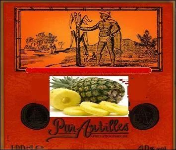 Quel alcool servira pour la marinade des tranches d'ananas ?