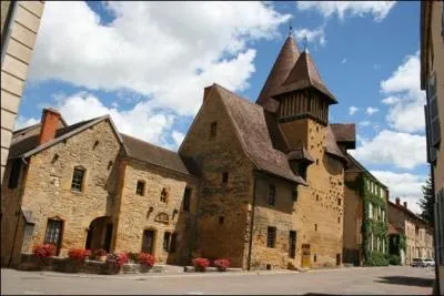 Quel est ce bourg du département de Saône-et-Loire près de Semur-en-Brionnais où vous tomberez sous le charme de ses belles maisons à pans de bois et de ses hôtels particuliers du XVIIIe siècle ?