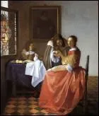 Qui a peint "La jeune fille au verre de vin" ?