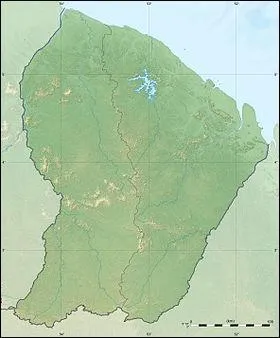 Dans quel continent se situe la région guyanaise ?