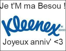 Quand les mouchoirs de la marque Kleenex ont-ils été inventés ?