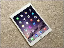 Voici l'ipad...