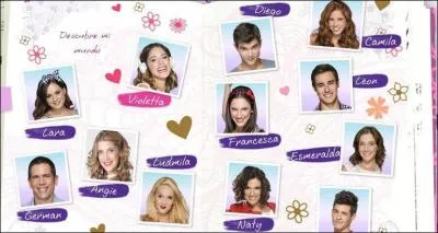 Comment s'appelle la meilleure amie de Violetta ?