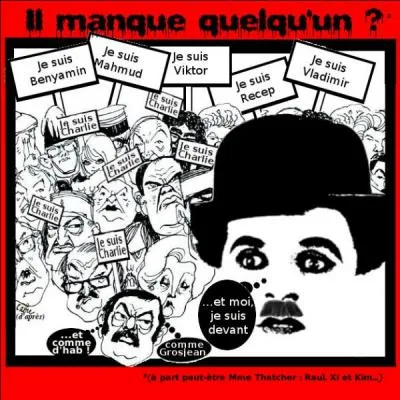 En agrandissant l'image, vous reconnaîtrez un dessin du regretté Cabu : oui ou non ?