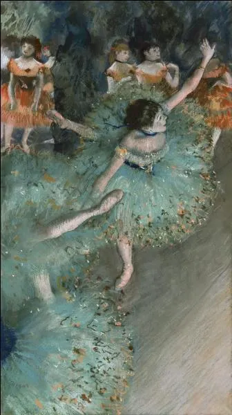 Qui a peint "Danseuse en vert" ?