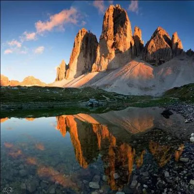 Quel est le point culminant du massif des Dolomites ?