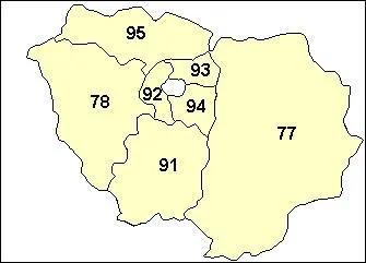 Je ne suis pas une ville de la région parisienne.