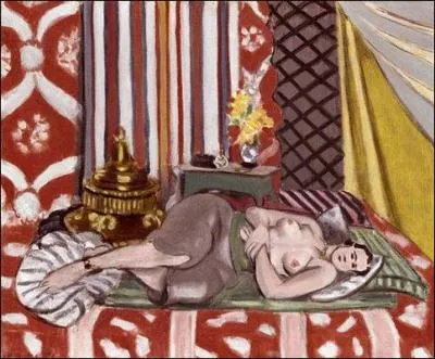 Qui a peint "Odalisque à la culotte grise" ?