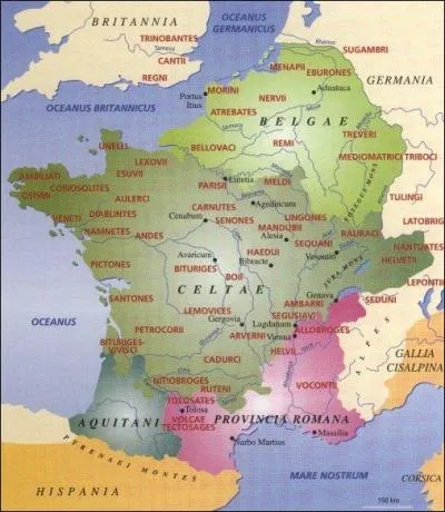 On le sait peu, mais la France et les régions voisines ont été sujettes à un génocide majeur durant l'antiquité. De 58 avant J.C. à 50 avant J.C. quel pourcentage de la population gauloise fût-elle tuée, réduite en esclavage ou déportée par les romains ?