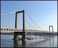 Quel est ce pont suspendu sur la Loire à Saint-Florent-le-Vieil, construit en 1965 ?