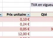 Quiz Types de valeurs et formats sous Excel