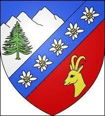 Voici le blason d'une ville de Haute-Savoie. Mer de Glace, Aiguille du Midi, Lac Blanc ou Vallée Blanche sont autant de sites à voir situés sur son territoire. Il s'agit de la ville de ...